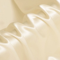Tissu extensible en soie de mûrier 19 Momme 140cm de largeur Spandex pur soie véritable pour robes de mariée rideaux de vêtements de nuit pour filles