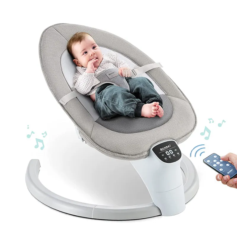 Indoor Furniture Side-to-Side Baby Rocker Chair Electric Baby Swing for Babies