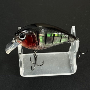 Esca Artificiale Galleggiante 60mm 13.5g, Crankbait Rigido per Bass, Wobbler Giapponese con Prisma 3D, Esca Dura Topwater Fat Squarebill - Product Image 6