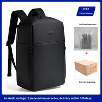Nouveau sac à dos pour ordinateur portable de 16 pouces pour hommes, imperméable, minimaliste, en polyester, grande capacité, pour les trajets quotidiens, OEM