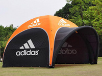 Imprimé personnalisé publicité auvent chapiteau Gazebo sport et extérieur événement ciel dôme tente salon arc gonflable