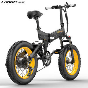 <span class=keywords><strong>Lankeleisi</strong></span> X3000Plus vélo électrique pliable 1000W 20 pouces gros pneu vtt Fatbike électrique pliable - Product Image 5