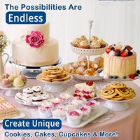 Kit de 307 pièces pour la décoration de gâteaux avec plateau tournant - Ensemble complet d'outils de pâtisserie pour débutants et professionnels