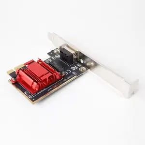 Sıcak satış Lan kartı masaüstü bilgisayar G Gigabit PCIe kablolu RJ45 ağ kartı adaptörü için 2.5