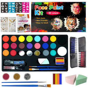 DIY Body Painting Face Color Kit <b>Hand</b>-painted Body Painting Materials Children Easy to Clean Non Toxic Face Painting - Product Image 3
