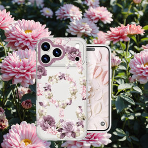 Custom Ins Fashion Rhinestone Flower para <span class=keywords><strong>Apple</strong></span> 16promax <span class=keywords><strong>Funda</strong></span> de teléfono para IPhone17 para <span class=keywords><strong>iPhone</strong></span> 17 Pro Max Let the Soul Blossom - Product Image 4
