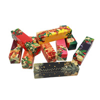 Jouet Squishy Bâton de Beurre de Noël à Remontée Lente, Doux, Anti-Stress, à Presser, Cadeau de Fêtes pour Enfants