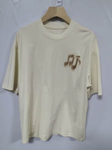 Camiseta de Hombre <span class=keywords><strong>FEAR</strong></span> 100% Algodón, Corte Regular, Casual, Tejido con Patrón, Estilo Urbano de Lujo - Product Image 2