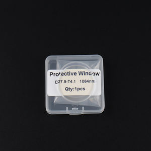 둔레이 파이버 레이저 렌즈 27.9x4.1 보호 윈도우 렌즈 롱 라이브 퓨즈드 실리카 레이툴스 프리시텍 보더 레이저 커팅 헤드용 - Product Image 2