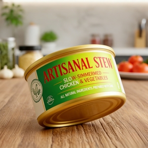 Etiquetas Adhesivas Laminadas Brillantes Personalizadas para Latas de Alimentos para Mascotas, Etiquetas Impresas para Envases de Alimentos para Perros y Gatos - Product Image 4