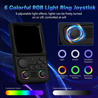 Tragbare R36T Max Handheld-Videospielkonsole mit 4,0-Zoll-Bildschirm, Klassische Retro-Gaming-Konsole mit Joystick für Kinder, Geburtstagsgeschenke und Spielzeug
