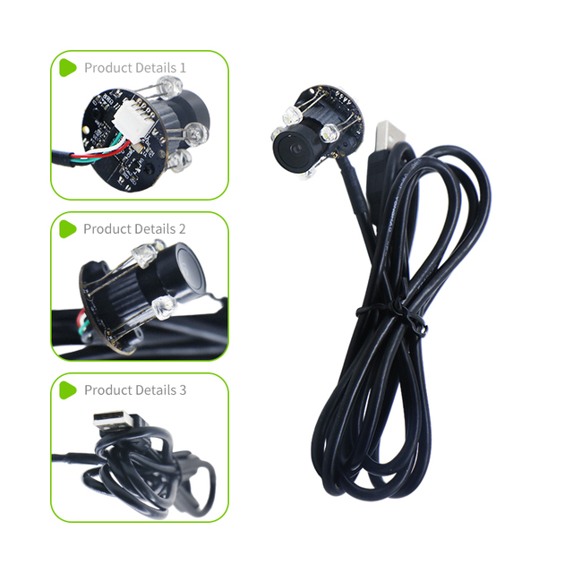 YongLi BJ-USB25 Custom USB Camera Module Auto Focus 640x480 Driver Free Supports 2MP 120FPS OTG Android Windows Linux Compatible
