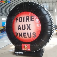 Ballons gonflables gonflables de logo de pneu de la publicité faite sur commande en vente panneaux d'affichage gonflables faits sur commande pour l'affichage et la promotion