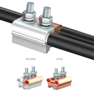 Pince à fils à rainures parallèles en cuivre et aluminium JBT, borne de raccordement de câble isolée - Product Image 1