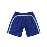 Shark One Plus Uitstekende Kwaliteit 100% Polyester Gestreept Patroon Waterdichte Strand Shorts Zwembroek Met Zak Voor Mannen M-3XL