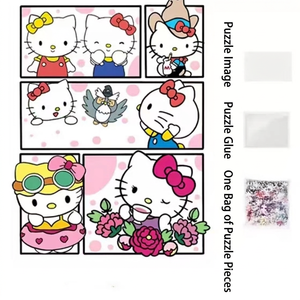 Rompecabezas de Anime de 1000 Piezas, Juego de Mesa de Papel, Dibujos Animados, Alivio del Estrés, Juguete Educativo, Regalo - Product Image 3