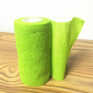 Venda elástica autoadhesiva verde de 10 cm x 4,5 m para cintura, codos, tobillos, muñecas, hombros, rodillas, pantorrillas y palmas de las manos - Product Image 5