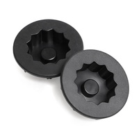 Disque d'entraînement en plastique M5 pour mixeur hélicoïdal gauche, accessoire pour hachoir à viande domestique, pièces de mixeur commercial, accouplement en plastique pour mélangeur