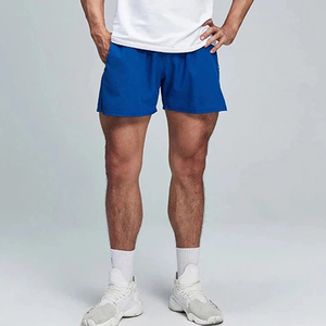 Breathable Mesh Athletic Gym Shorts Jogger Drawstring Waist Mens Quick Dry Running Shorts With Pattern - Product Image 4