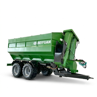 Pompe à grain tractée par tracteur de qualité industrielle avec boîte de vitesses - Haute productivité 15-25m/min, puissance 180-350HP pour moissonneuse-batteuse