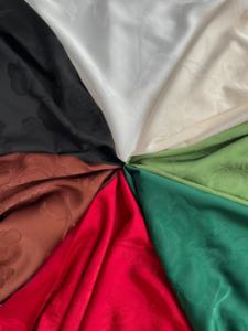 涤纶提花面料 经线染色 高端 96% 涤纶 4% 氨纶 植物银纱 # 3022 - Product Image 5