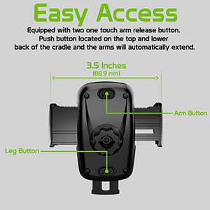 ที่วางโทรศัพท์ในรถยนต์รุ่นใหม่ พร้อมพอร์ตชาร์จเร็ว Qc3.0 Usb ที่ยึดโทรศัพท์มือถือสำหรับติดช่องแอร์ในรถยนต์ - Product Image 4