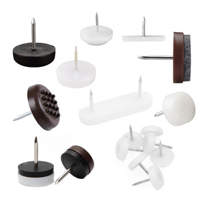 Tian Tai Yun – pieds de meubles avec clous d'ancrage, blanc, noir, marron, résistants à l'humidité, coussinets silencieux pour tables, chaises, canapés, armoires - Product Image 1
