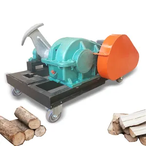 No axe needed Minglun brand smart easy to use electric log splitter forestry machinery splitter wood splitting tool