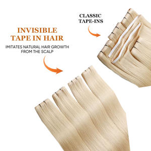 注射式接发带 双层拉伸雷米欧洲注射式接发带 隐形接发带 - Product Image 5