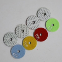 Disque de polissage diamanté flexible de 50 mm pour mini-meuleuse, pour chanfreiner et polir les bords de pierres et de carreaux