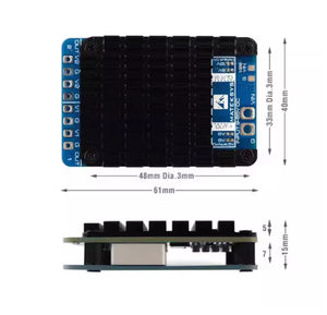Module d'alimentation MATEK PM20S-2 pour drone, deux régulateurs de tension abaisseurs indépendants 9V-85V, diviseur de tension 25K, matériau ABS - Product Image 3