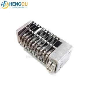 10 cifre Foraward Gothic <span class=keywords><strong>Font</strong></span> 4x8 Full in acciaio inox numerazione macchina salto 012345 stampa di alta qualità - Product Image 6