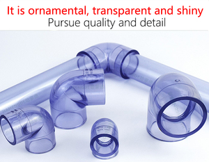 Tuberías y accesorios transparentes de <span class=keywords><strong>PVC</strong></span> estándar ASTM - Product Image 4