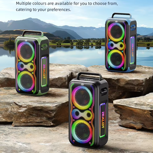 ZEALOT PT21 Altavoz Inalámbrico Portátil para Exteriores <span class=keywords><strong>de</strong></span> 200W <span class=keywords><strong>de</strong></span> Alta Potencia, Bluetooth, Batería <span class=keywords><strong>de</strong></span> 48000mAh, LED RGB, para <span class=keywords><strong>Karaoke</strong></span> - Product Image 2