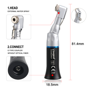 Turbina Dental de Alta Velocidad con LED, 2/4 Orificios y Pulverizador de Agua Externo, Juego de Piezas de Mano de Baja Velocidad, Fuente de Alimentación - Product Image 4