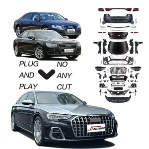 ชุดแต่งตัวถังรถยนต์ <span class=keywords><strong>Audi</strong></span> A8 A8L D4 ปี 2011-2017 รุ่นเก่าเป็นรุ่นใหม่  แปลงโฉม  ปรับปรุง  ยกระดับ  เป็นรุ่น D5PA Horch ปี 2023 - Product Image 1
