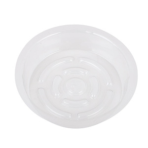Luo Yao Transparent Round Pot <b>Tray</b> Plastic Water Storage Base <b>Non</b> <b>Slip</b> For Indoor Plants Gardening Tools - Product Image 4