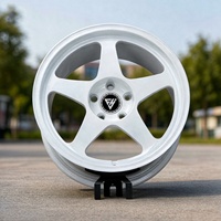 Jantes de course forgées sur mesure FHJ pour Civic Type R Desmond Evo II Regamaster 5x114.3 5x100 5x120 en alliage d'aluminium pour passagers