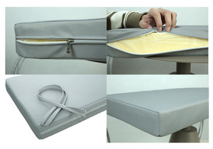 Personalizado 70D acolchoado esponja banco almofada moderna uso interior/exterior lavável para diferentes larguras e espessuras - Product Image 5