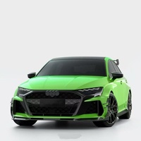 Kit carrosserie en fibre de carbone pour Audi RS3, RS3 SQ, déflecteur d'air avant en fibre de carbone, diffuseur, spoiler, capot, pare-chocs RS3