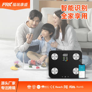 Balance de composition corporelle intelligente FRK avec Bluetooth, écran couleur, application, balance électronique pour la mesure de l'IMC, pour le commerce extérieur, utilisation transfrontalière - Product Image 4