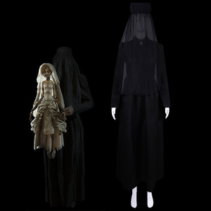 Costume de cosplay Donna Benevento de pointe, robe de nonne voilée pour femme adulte, costume de jeu d'Halloween - Product Image 1
