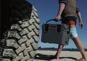 Refroidisseur en gros 75QT glacière isotherme avec roues stockage multifonctionnel bière glacée glacière ensemble de boîtes isothermes - Product Image 5