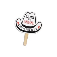 Éventail pliant rond personnalisé en papier avec manche en bois, logo, photo et texte sur mesure pour mariages, événements, remises de diplômes, fêtes, commandes en gros