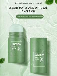 Polvo de Lodo de Té Verde Orgánico para Tratamiento Facial, Limpieza Profunda, Reafirmante, con Vitamina <span class=keywords><strong>C</strong></span>, Perla y <span class=keywords><strong>Aloe</strong></span>, Revitalizante para Todo Tipo de Piel (Venta al Por Mayor) - Product Image 2