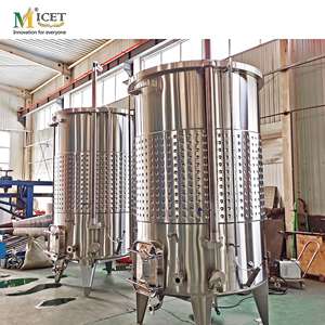 Tanque de fermentación de vino de 600L, recipiente fermentador interior pulido con espejo de acero inoxidable para <span class=keywords><strong>bodega</strong></span> - Product Image 3