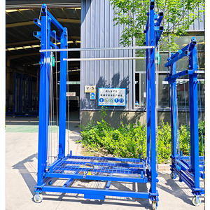 Échafaudage électrique pliable et mobile entièrement automatique de 300 kg <span class=keywords><strong>pour</strong></span> peinture murale - Vente en gros usine - Product Image 5