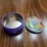 Boîte en étain ronde de qualité alimentaire D98*H40mm, boîte en métal personnalisée imprimée pour bonbons durs