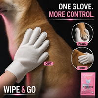 Lingettes humides de nettoyage pour animaux de compagnie OEM/ODM, lingettes organiques pour nettoyer les pattes et le corps des chiens et des chats, lingettes désodorisantes pour chiots, lingettes humides pour animaux de compagnie