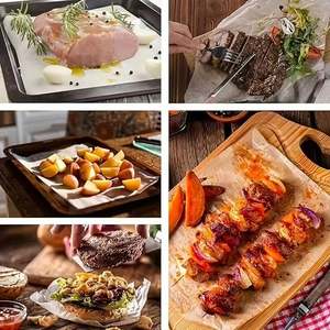 Custom Logo Printing <b>Food</b> Grade Burger Packaging Oil Grease Resistant Sandwich Wrappers for Cake Pizza Bread Single Side Coating - Product Image 6